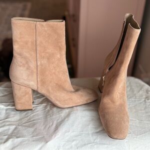 LOFT Tan Ankle Boots